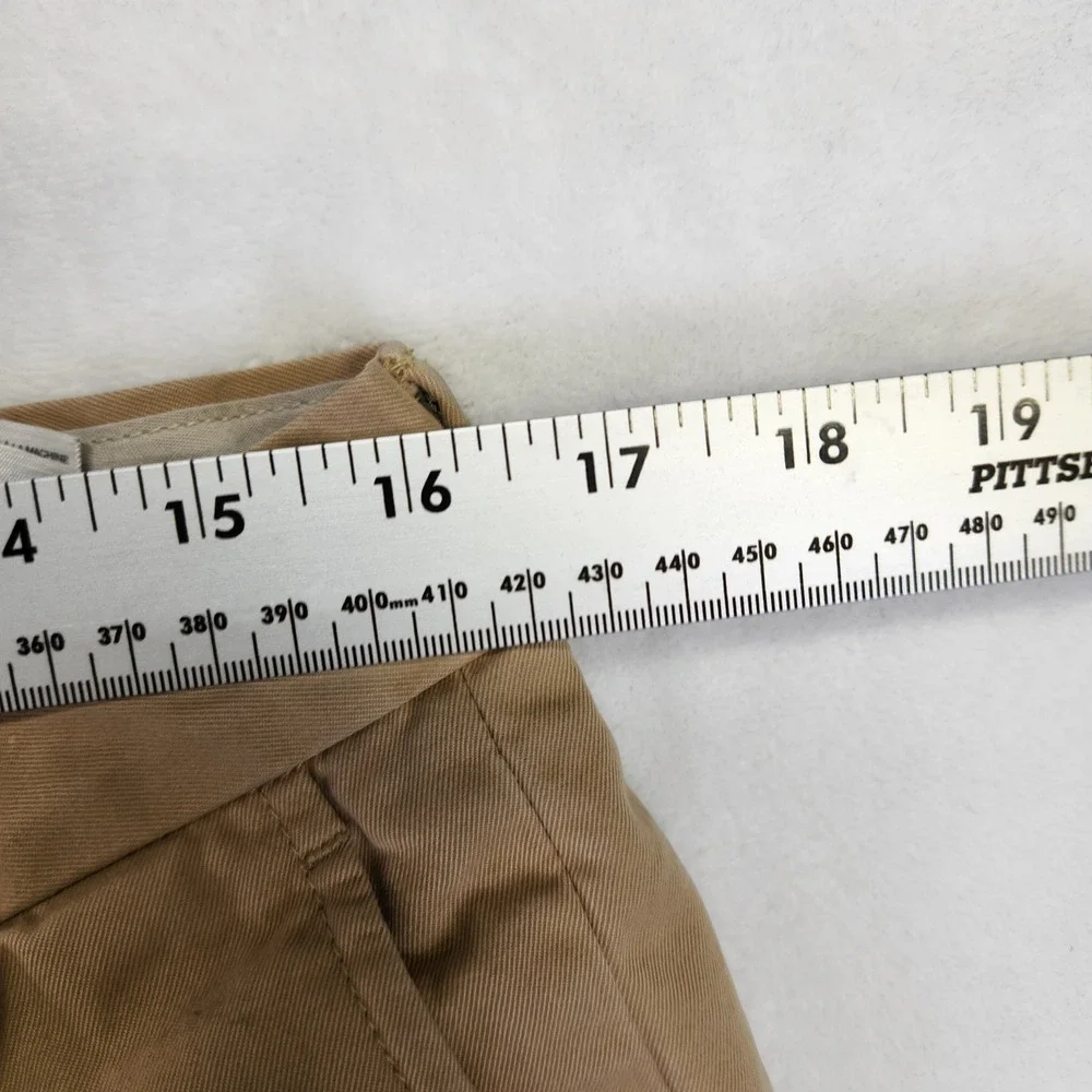 Banana Republic Emerson Chino Pants Mens 34x32 Tan Khaki‎ Straight Leg Cotton